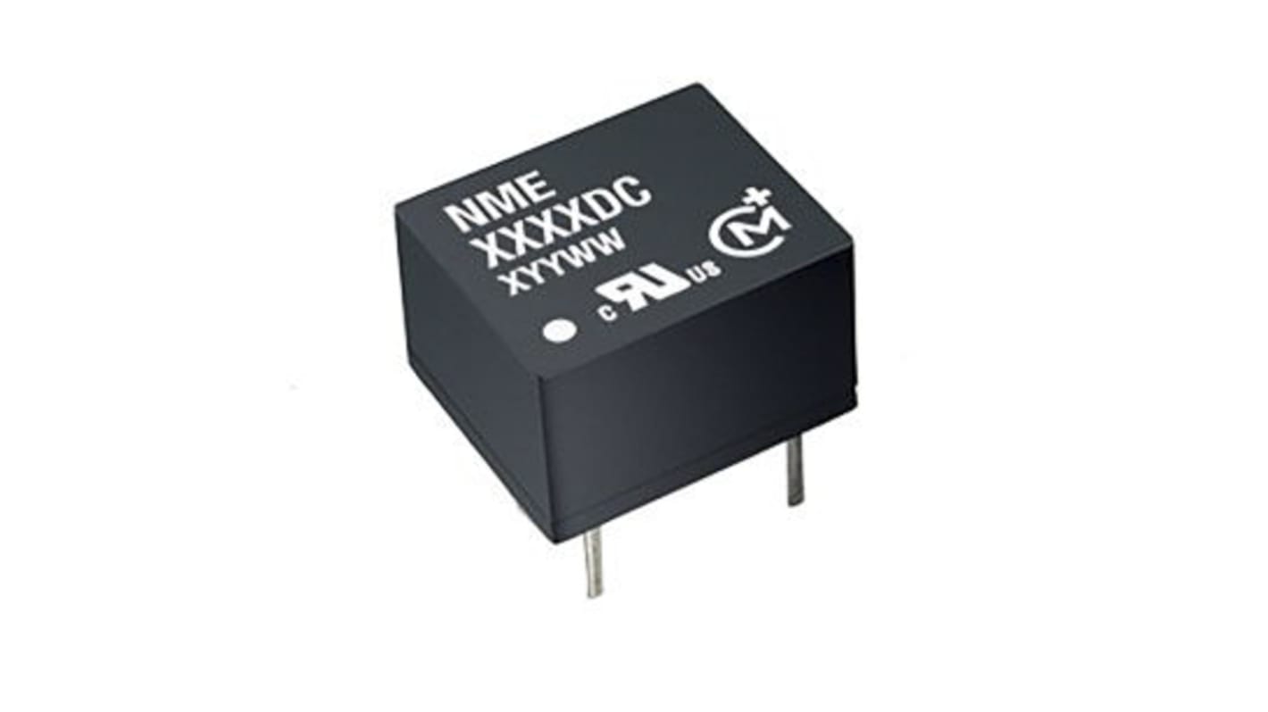 Murata Power Solutions NME DC-DC Converter, 9V dc/ 111mA Output, 4.5 → 5.5 V dc Input, 1W, Through Hole, +85°C