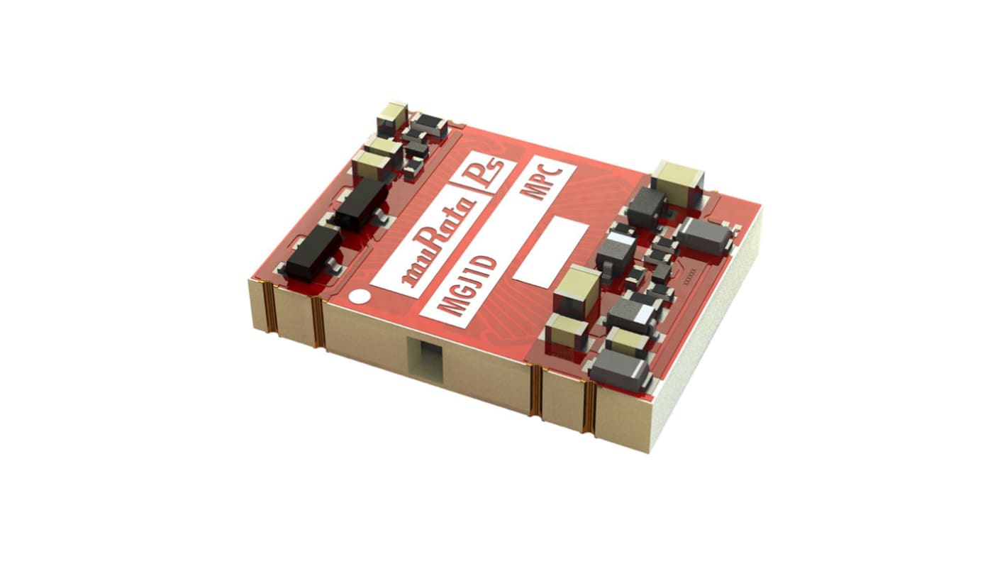 Murata Power Solutions MGJ1 DC-DC Converter, ±15V dc/ 50mA Output, 21.6 → 26.4 V dc Input, 1W, Surface Mount,