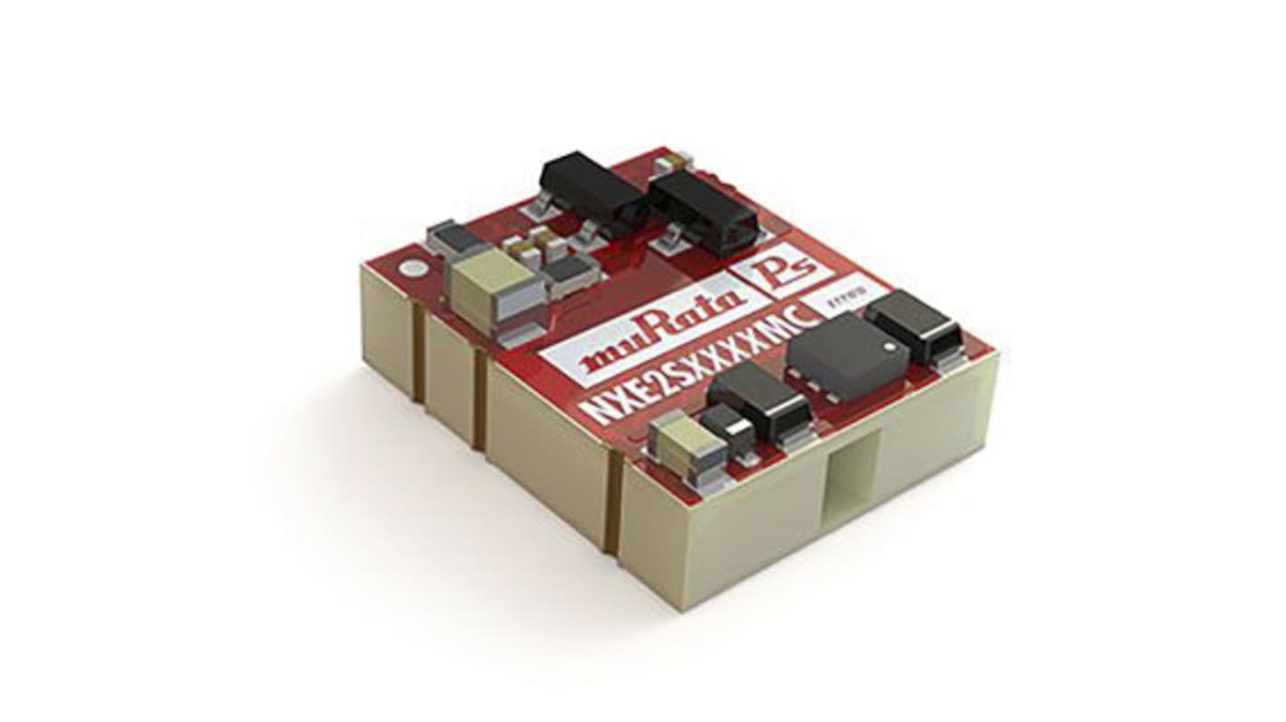 Murata Power Solutions NXE2 DC-DC Converter, 15V dc/ 133mA Output, 10.8 → 13.2 V dc Input, 2W, Surface Mount,