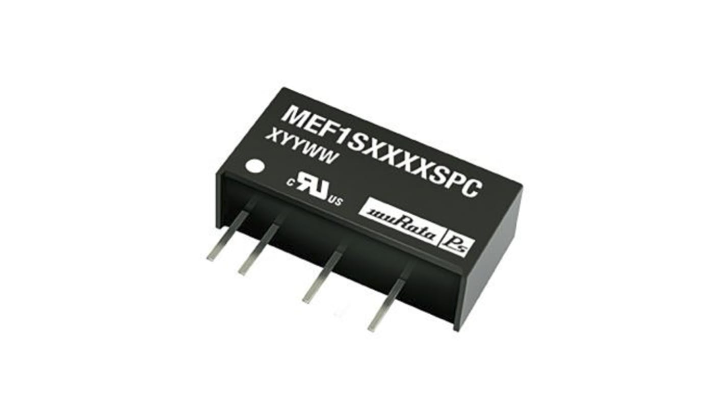 DC-DC převodník 1W, výstup: 3.3V dc 300mA 1kV dc, Vin 22,8 → 25,2 V DC