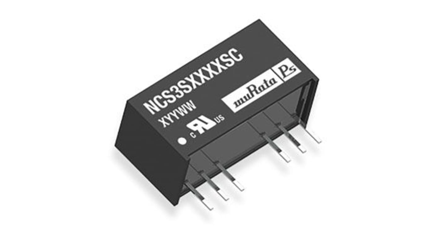 Murata Power Solutions NCS3 DC-DC Converter, 3.3V dc/ 700mA Output, 9 → 36 V dc Input, 2.31W, Through Hole,