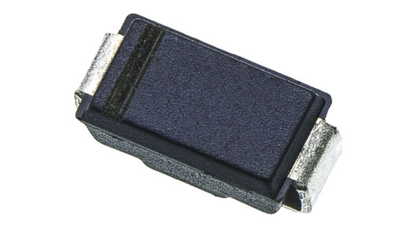 ROHM 4.7 x 2.8 x 2.2mm Jednoduchý PTZTE253.6B +150 °C 1 W 60μA 15Ω Povrchová montáž 4V 1, DO-214AC (SMA), PMDS, počet