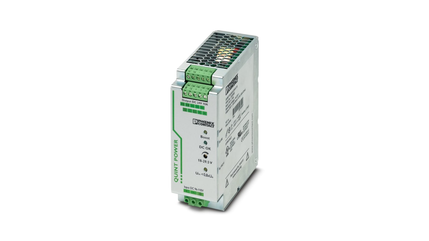 Convertidor dc-dc 240W, Salida 24V dc, 10A