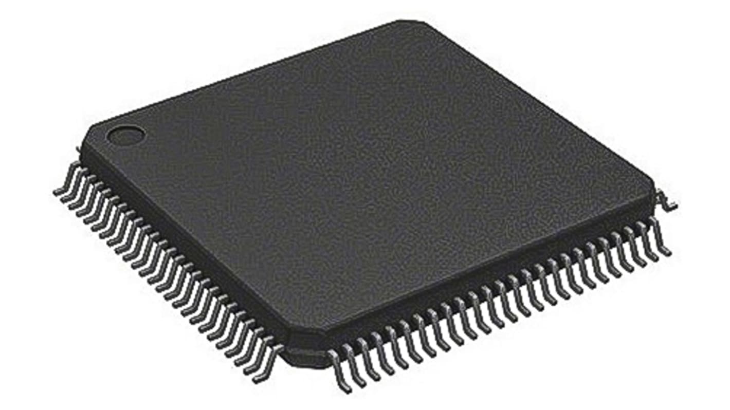 Microchip ATSAME70N19B-AN, 32bit ARM Cortex M7 Microcontroller, SAME70, 300MHz, 512 MB Flash, 100-Pin LQFP