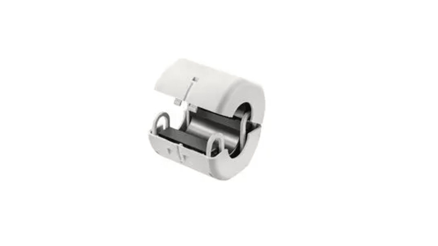 Ferrite à clipser, avec verrouillage à clé, pour câble de diamètre 25mm, 74Ω, STAR-TEC