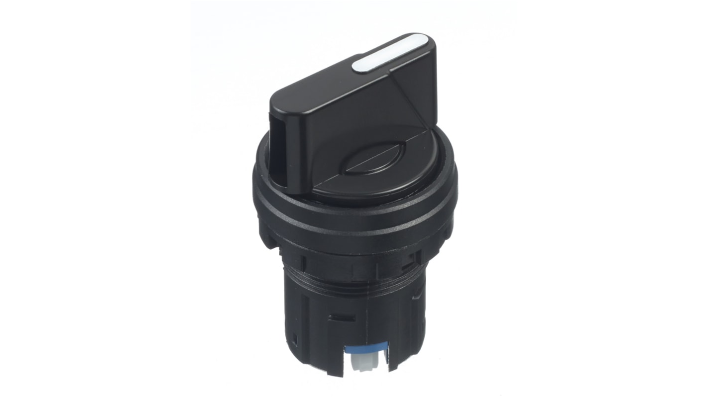 Idec HW Series 2 Position Selector Switch Head, 22mm Cutout