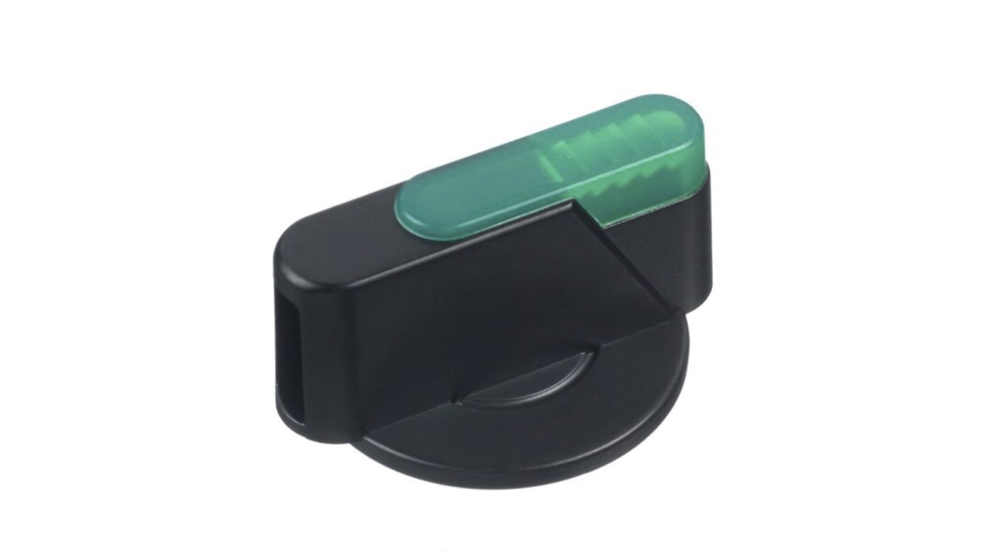 Idec HW Series Selector Switch Head, 22mm Cutout, Green Handle