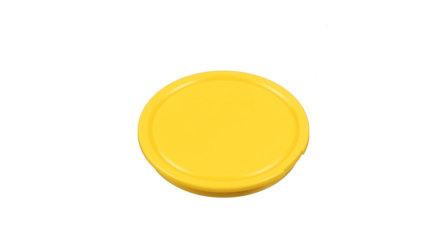 Tête de bouton poussoir Idec 22 (Dia)mm Jaune pour HW