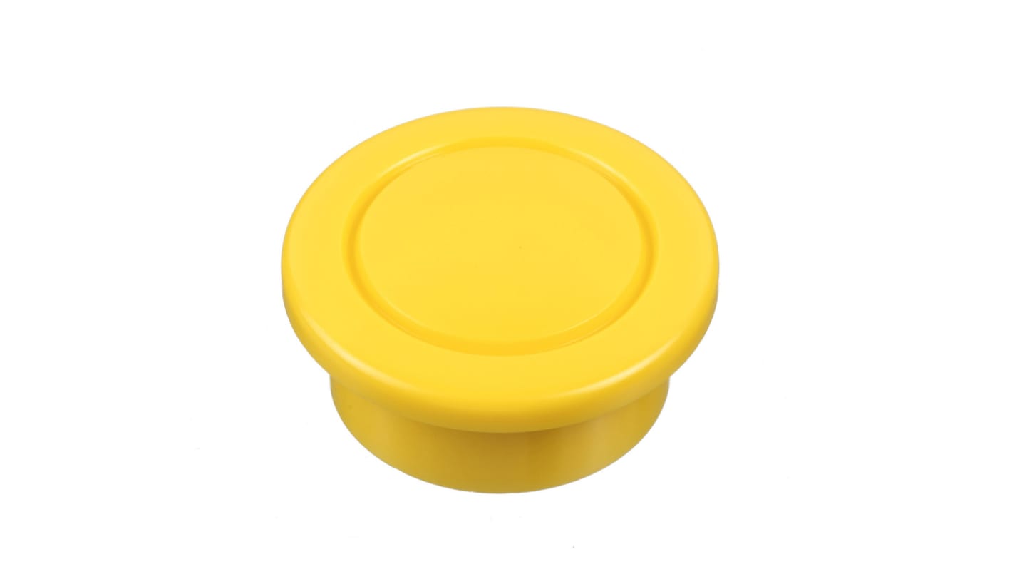 Idec HW Series Yellow Mushroom, 29mm Cutout