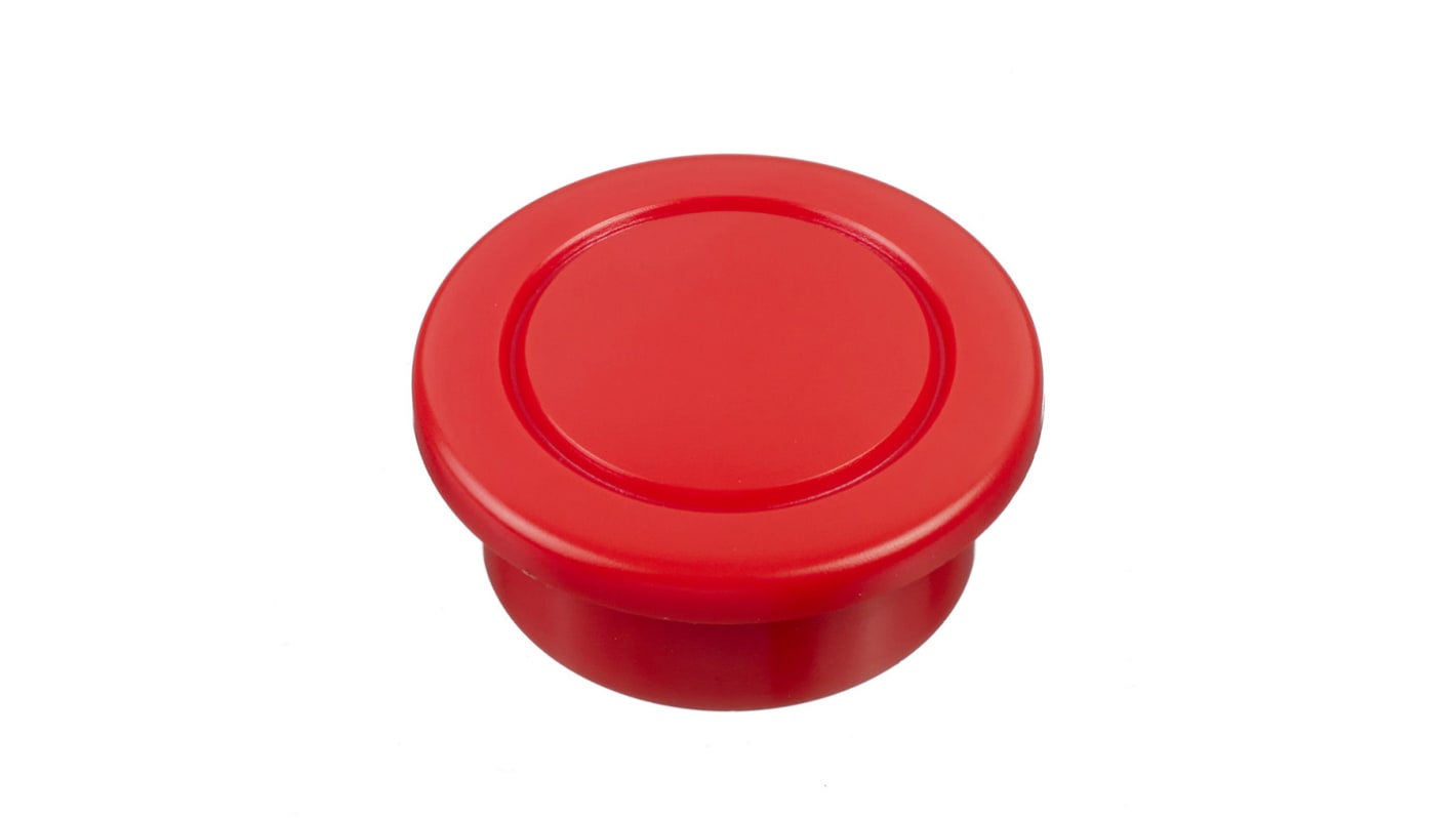 Tête de bouton poussoir Idec, HW Rouge