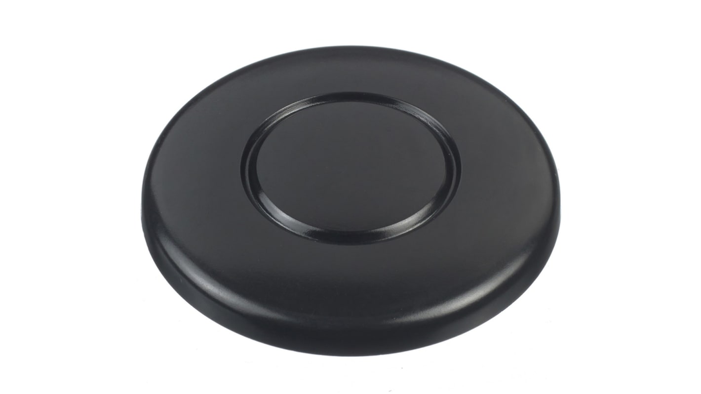 Idec HW Series Black Push Button Head, IP20