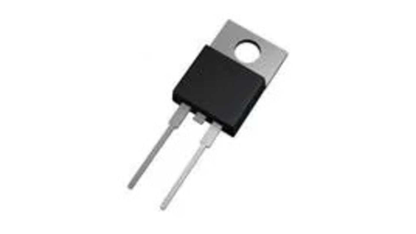 STMicroelectronics 650V 22A, SiC Schottky Diode, 2-Pin TO-220AC STPSC4H065DI