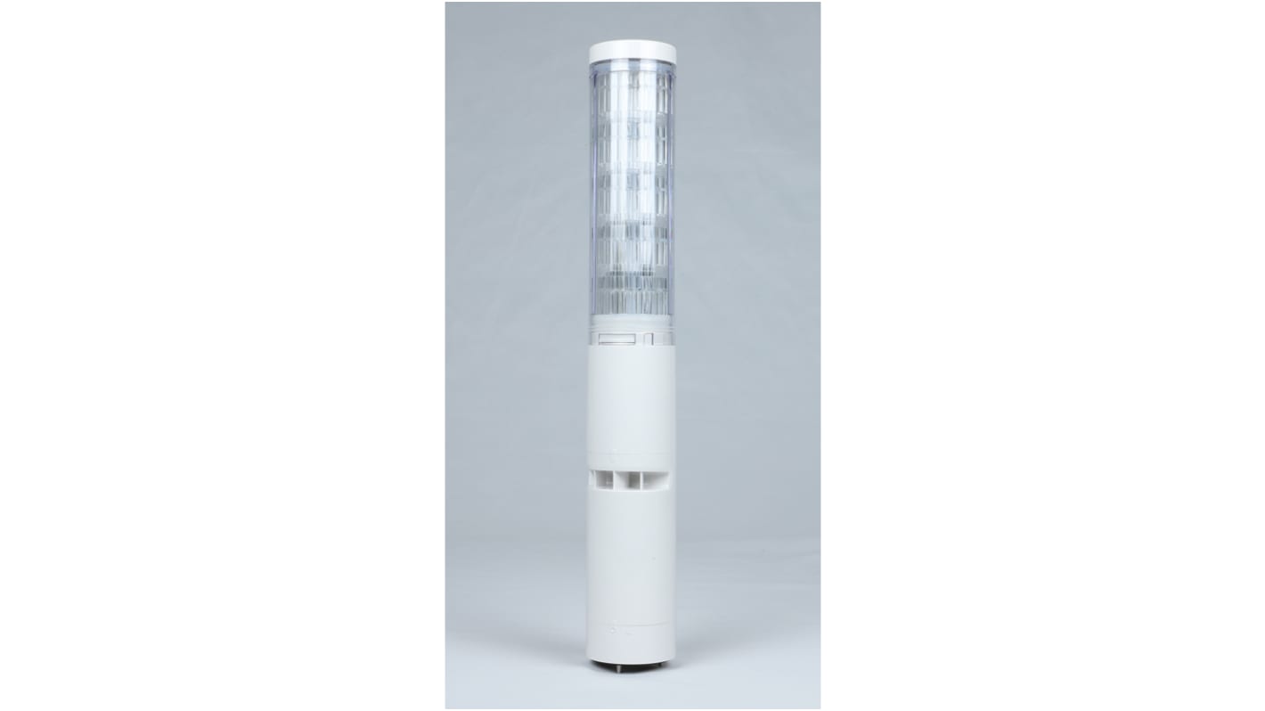 Colonnes lumineuses pré-configurées à LED Feu Effets lumineux multiples, Clair avec Buzzer, série LA6-POE