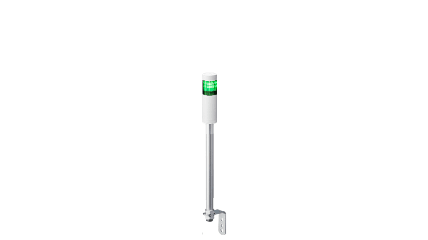 Columna de señalización Patlite LR4, LED, con 1 elemento de color, 24 V dc