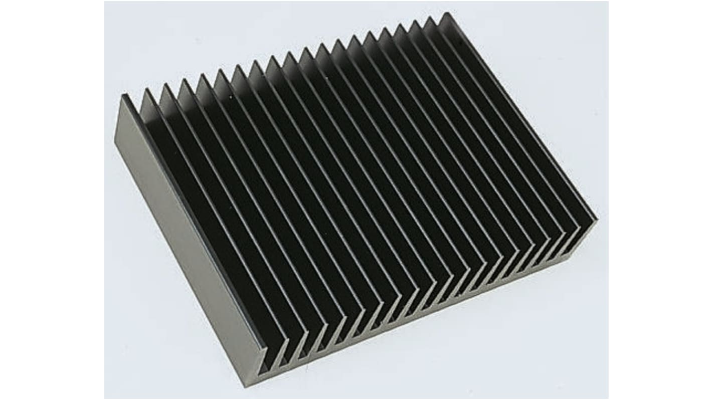 Heatsink, Universal Rectangular Alu, 0.3K/W, 150 x 300 x 40mm