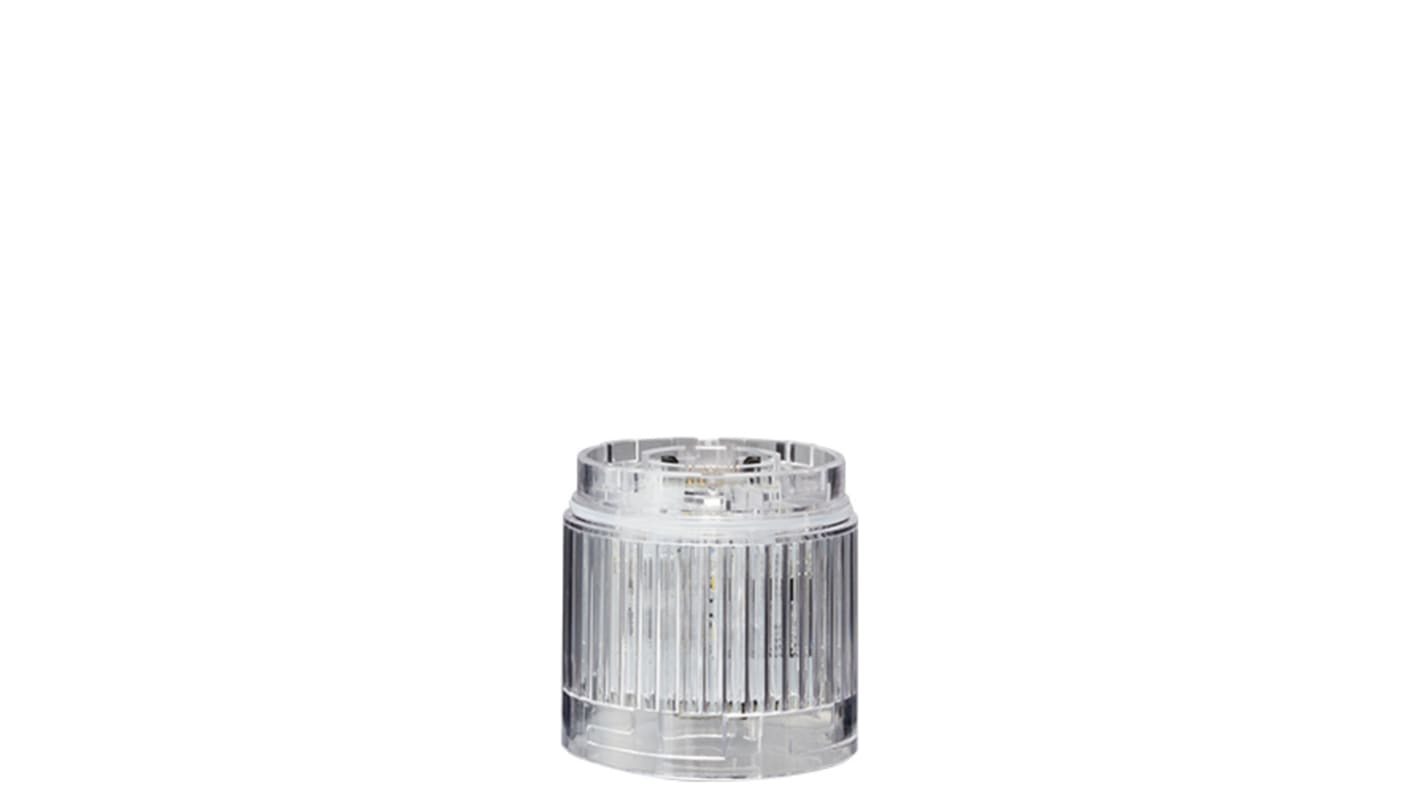 Patlite LR5 Series Clear Light Module, 24 V dc, LED Bulb, IP65, NEMA TYPE 4X, 13