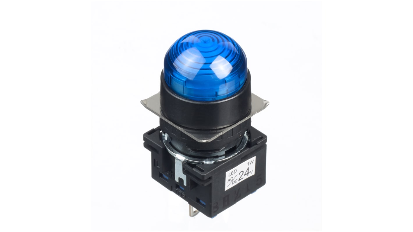 Idec Black Round Push Button Switch