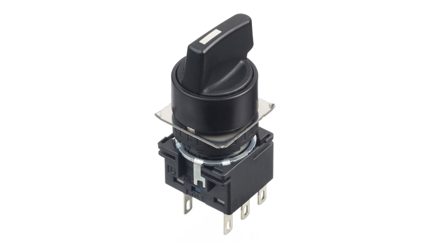 Idec Black Round Push Button Switch