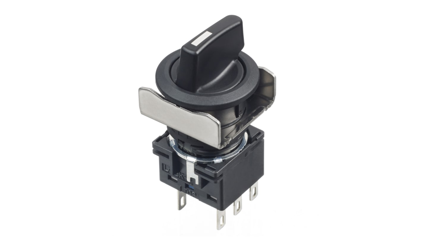 Idec Black Round Push Button Switch