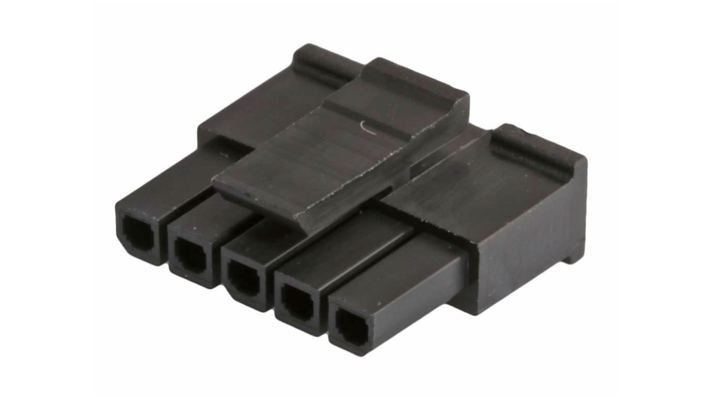 Molex Micro-Fit 3.0 Steckverbindergehäuse Buchse 3mm, 5-polig / 1-reihig Gerade, Kabelmontage für Buchse Micro-Fit 3.0