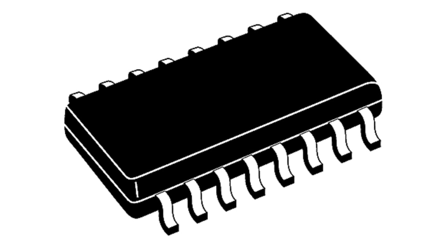 Shift Register 74HC597D,653, stadi 8, 74HC, SO, 16-Pin 1