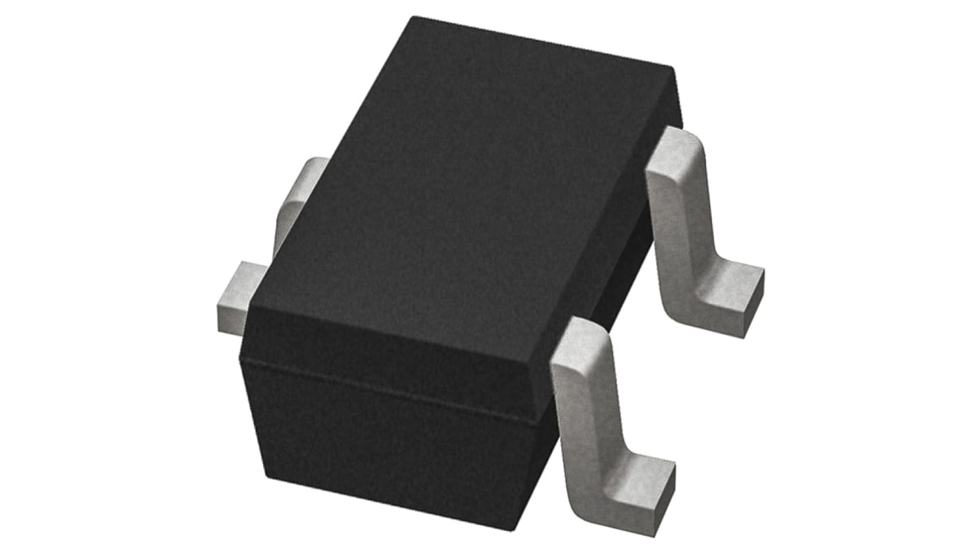 Nexperia BC847CW,135 SMD, NPN Transistor 45 V / 100 mA, SOT-323 (SC-70) 3-Pin