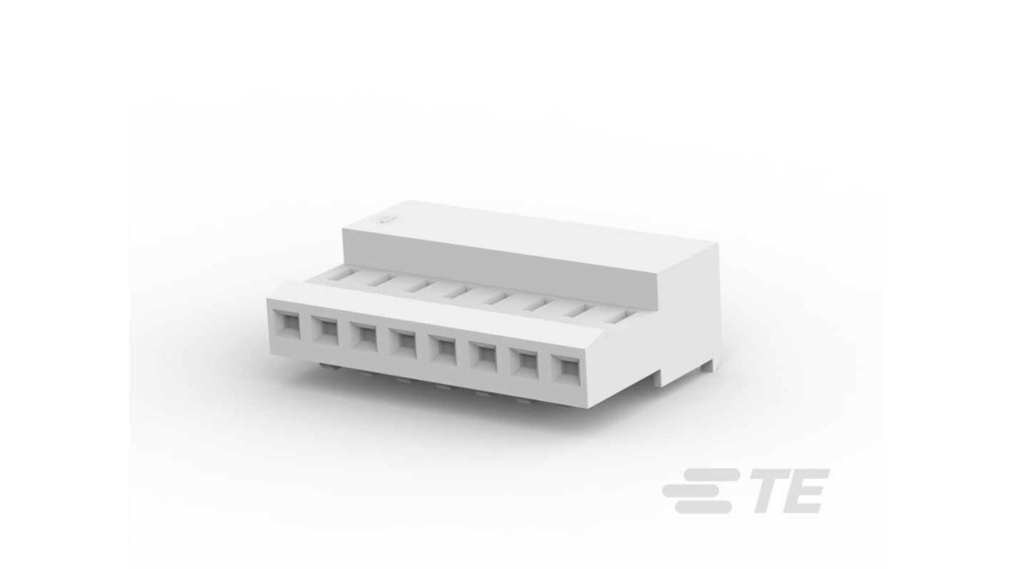 TE Connectivity 8-Way IDC Connector Socket for Cable Mount, 1-Row