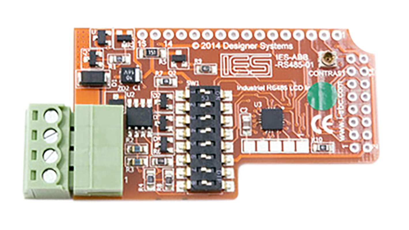 Intelligent Display Solutions Display-Interface Set 8-bit, RS485 für Alphanumerische LCD-Anzeigen RS-485 LCD-Anzeige,