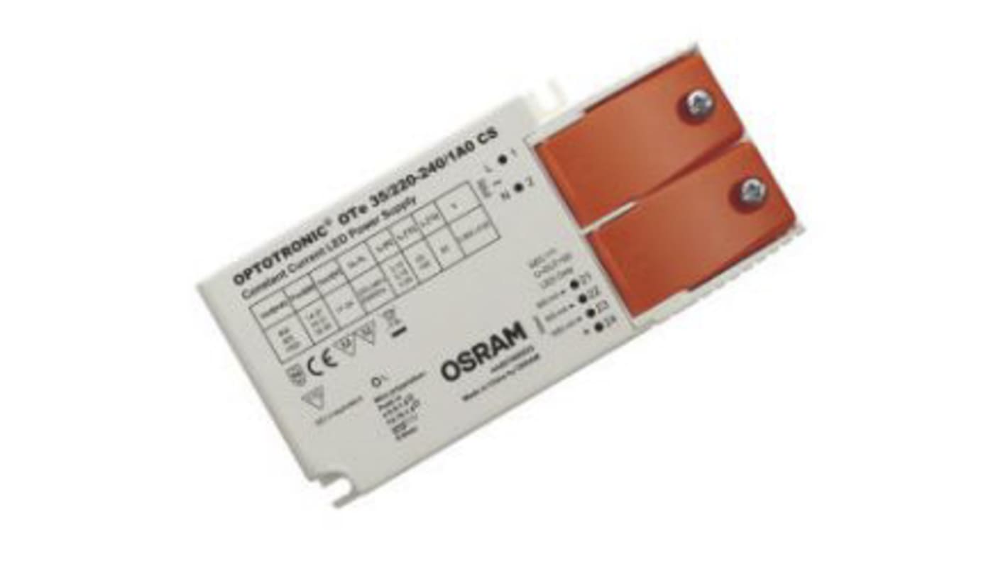 Osram LED meghajtó modul OTE 35/220-240/1A0 CS, kimeneti fesz,: 17 → 34V, 1.05A, 36W IP20, állandó áram