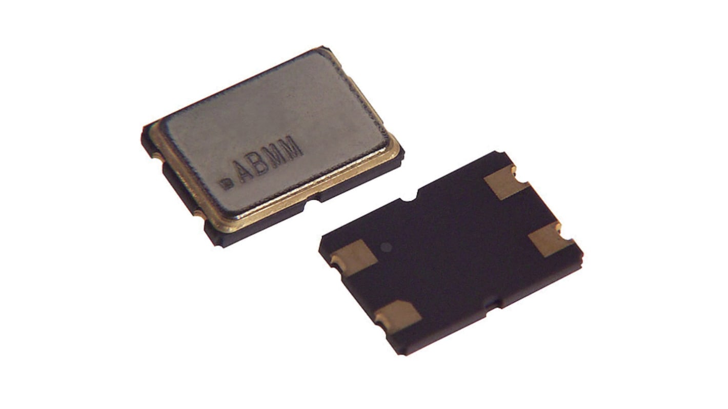 Abracon 12MHz Quarzmodul, Oberflächenmontage, ±20ppm, 18pF, B. 5.2mm, H. 1.3mm, L. 7.2mm, SMD, 4-Pin