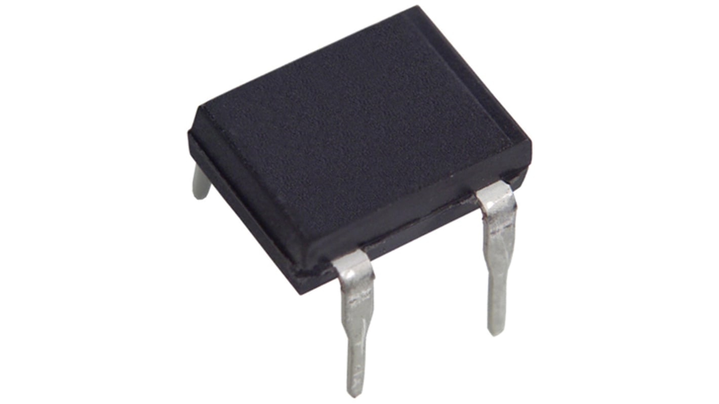 Optoacoplador Isocom TIL191 de 1 canal, Vf= 1.4V, Viso= 5,3 kVrms, 7.500 V Pk, OUT. Fototransistor, mont. pasante, 4