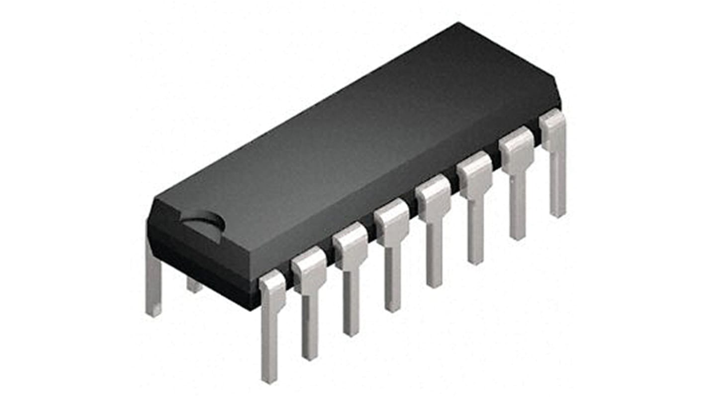 Isocom ISP THT Quad Optokoppler / Phototransistor-Out, 16-Pin DIP, Isolation 5,3 kV eff