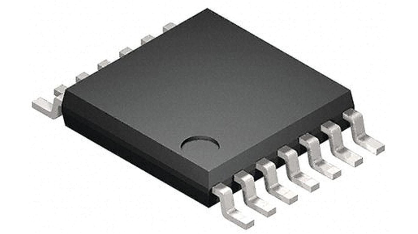 AEC-Q100 Logikai átjáró 74VHC20FT, 2 elemes NAND, 74VHC, Puffer, CMOS, 8mA, 14-tüskés, TSSOP 4
