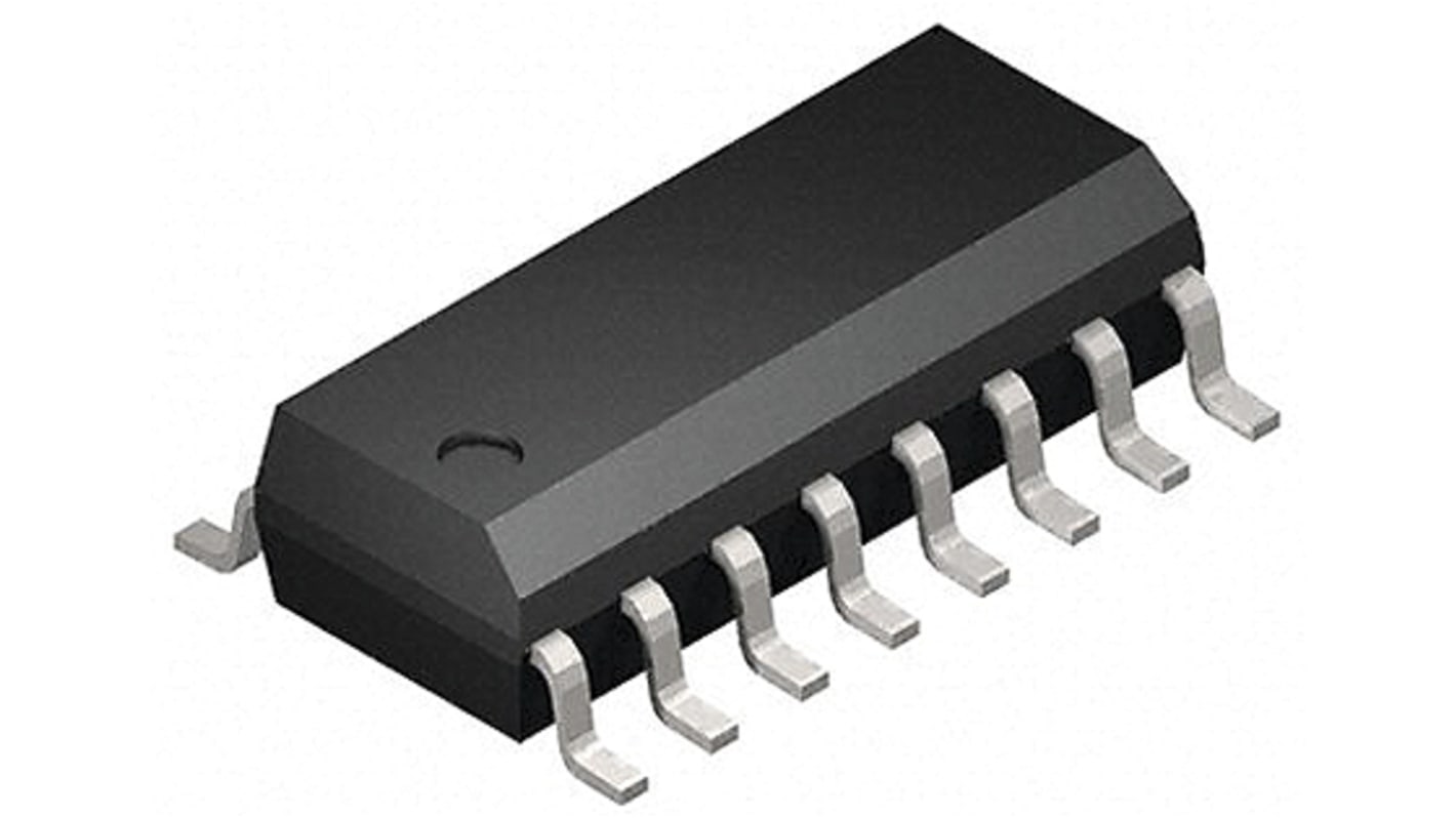 74HC4050D, 6-Bit 74HC, CMOS, Nem invertáló 16-tüskés, SOIC