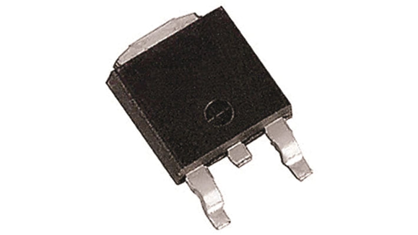MOSFET, 1 elem/chip, 50 A, 60 V, 3-tüskés, DPAK (TO-252) Egyszeres