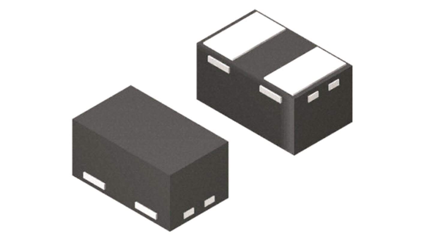 Réseau de diodes TVS Unidirectionnel, claq. 6V, 7.5V SOD-882, 2 broches