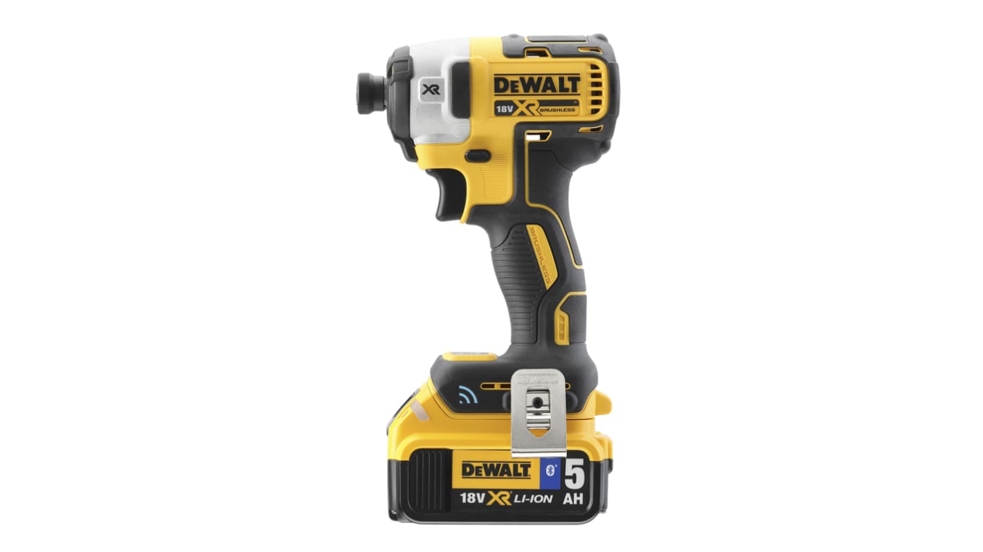 DeWALT, 5Ah Cordless Impact Driver, Euro Plug