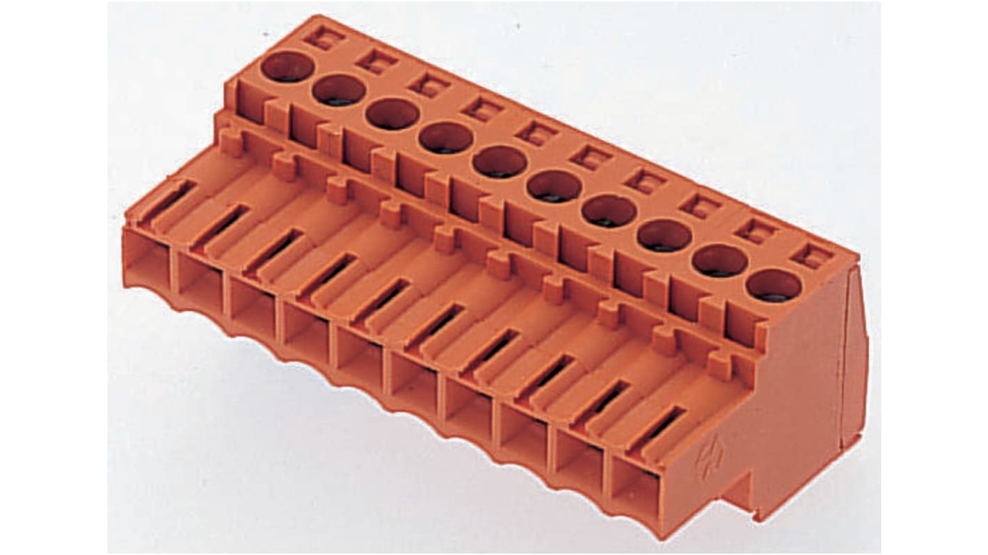 1597480000 Weidmuller 3.5mm Pitch 14 Way Pluggable Terminal Block