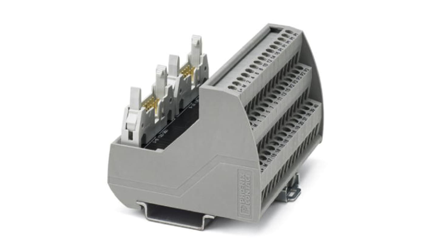 Phoenix Contact VIP-3/SC/2FLK14/AN/2P/S7-1500A Series Interface Relay, DIN Rail Mount