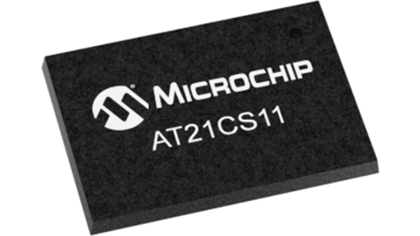 Microchip AT21CS11-MSH10-T, 1kbit EEPROM Chip 2-Pin XSFN Serial-1 Wire