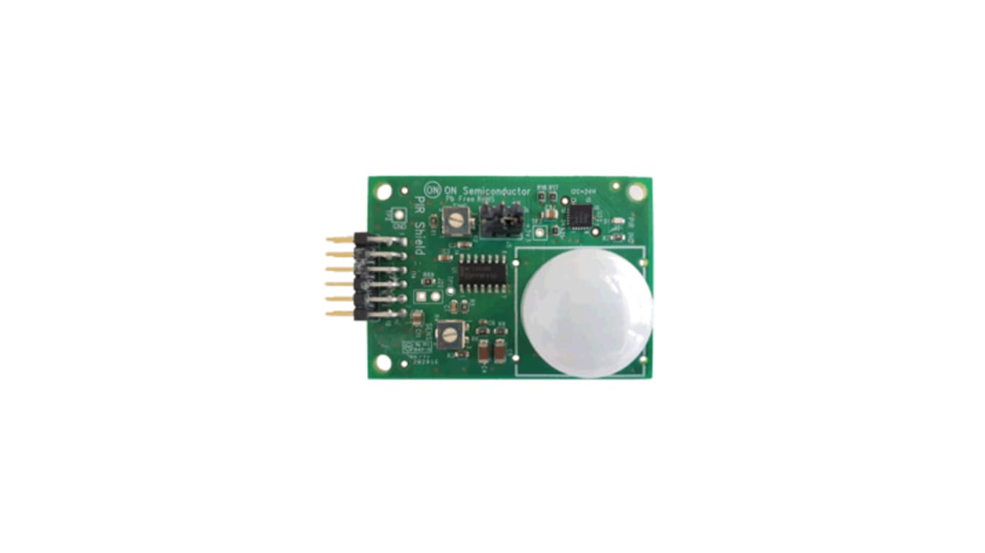 onsemi NCS36000DG, PCA9655EMTTXG PIR (Passive Infrared) Shield Evaluation Board  Entwicklungskit für NCS36000,