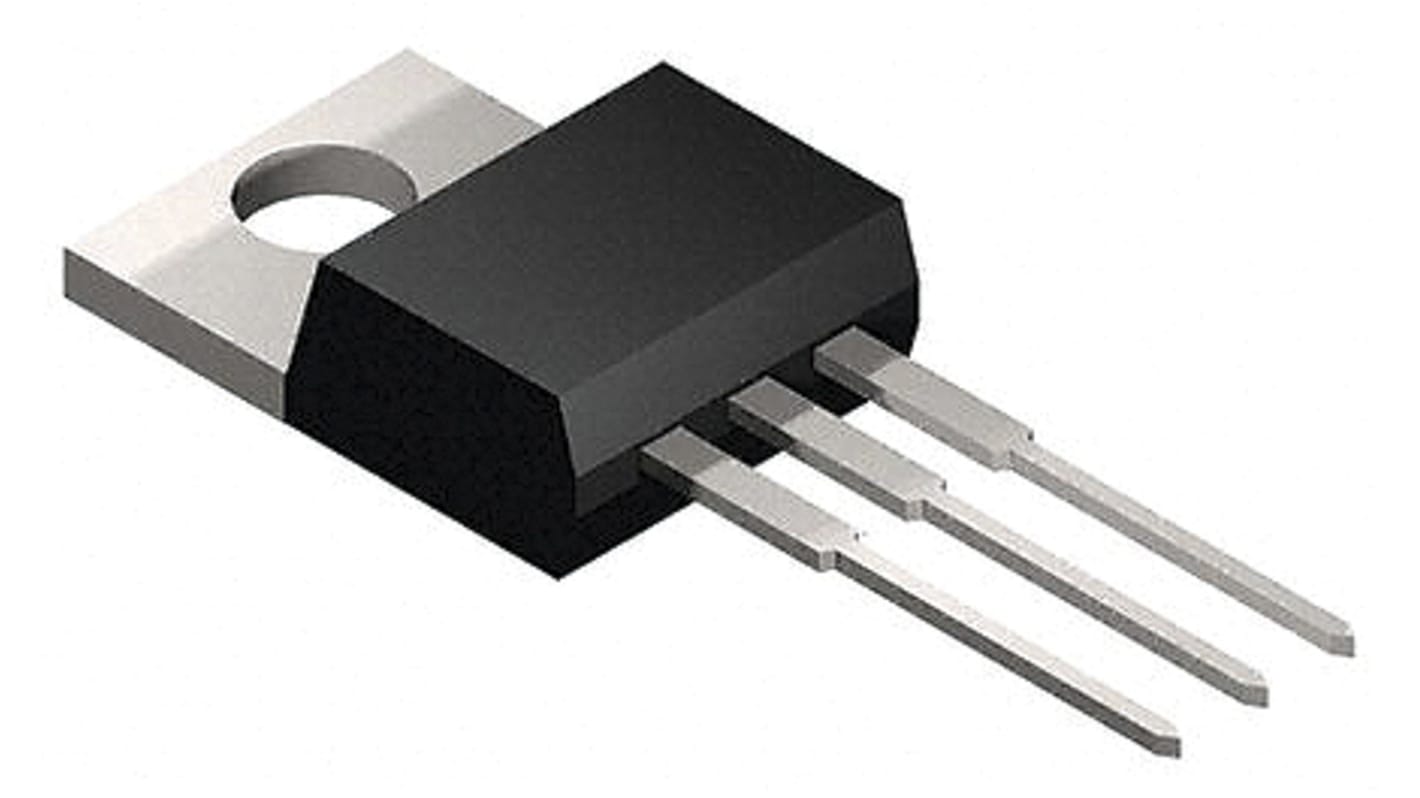 TRIAC 400V 25A, kapu indítófesz.: 2.5V, 80mA, TO-220AB, 3-tüskés