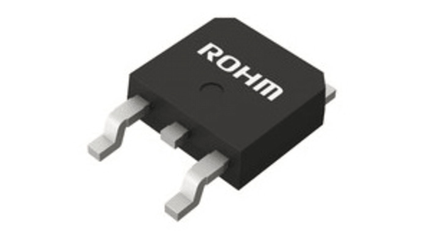 ROHM RD3P130SP RD3P130SPTL1 P-Kanal, SMD MOSFET 100 V / 13 A 20 W, 3-Pin DPAK (TO-252)