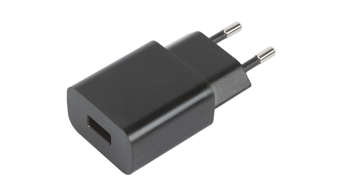 XP Power VEU10 Steckernetzteil USB-Adapter 10W, 100V ac, 5V dc / 2.1A, EU-Netzstecker