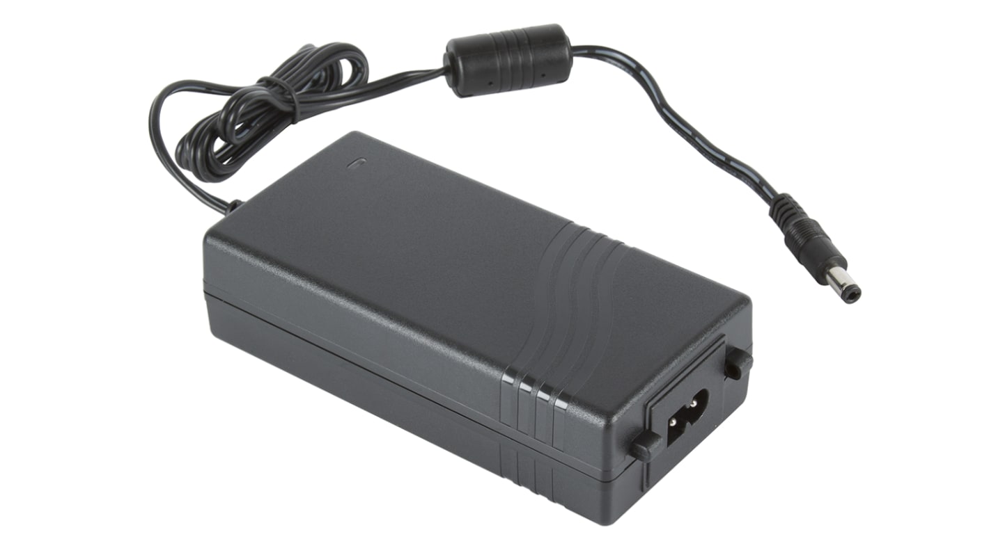 XP Power 65W Power Brick AC/DC Adapter 15V dc Output, 4.3A Output