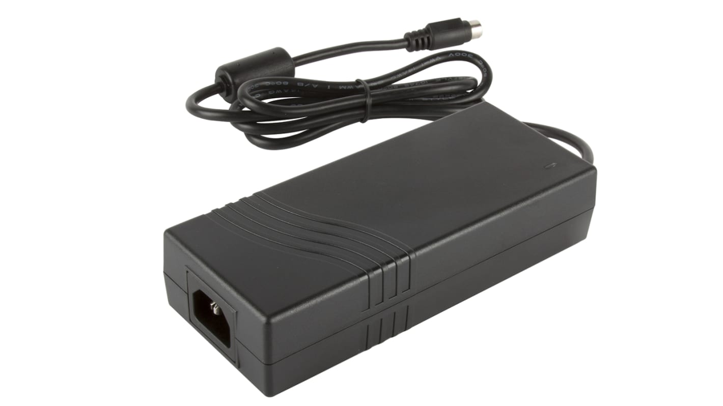 Adaptador AC/DC XP Power 90 → 264V ac, 24V dc, 1 salida, 6.25A, 150W, IEC