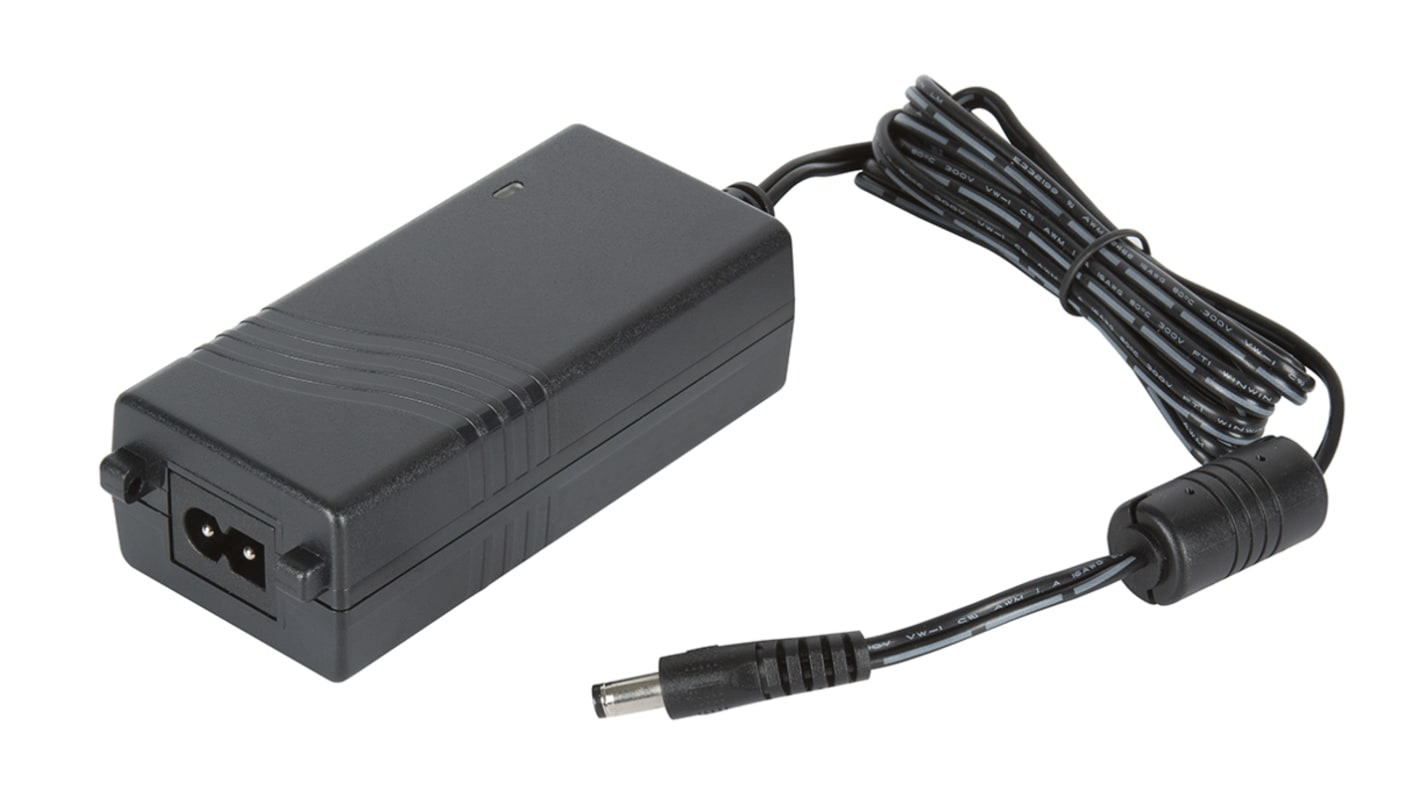 XP Power 36W Power Brick AC/DC Adapter 15V dc Output, 2.4A Output