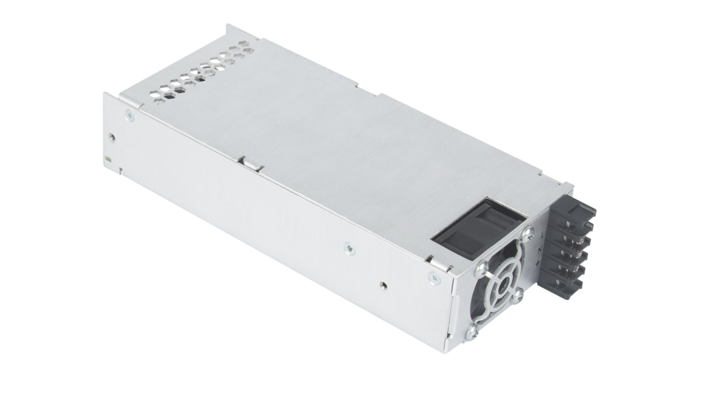 XP Power Switching Power Supply, GCU500PS18-EF, 18V dc, 27.8A, 500W, 1 Output, 80 → 264V ac Input Voltage