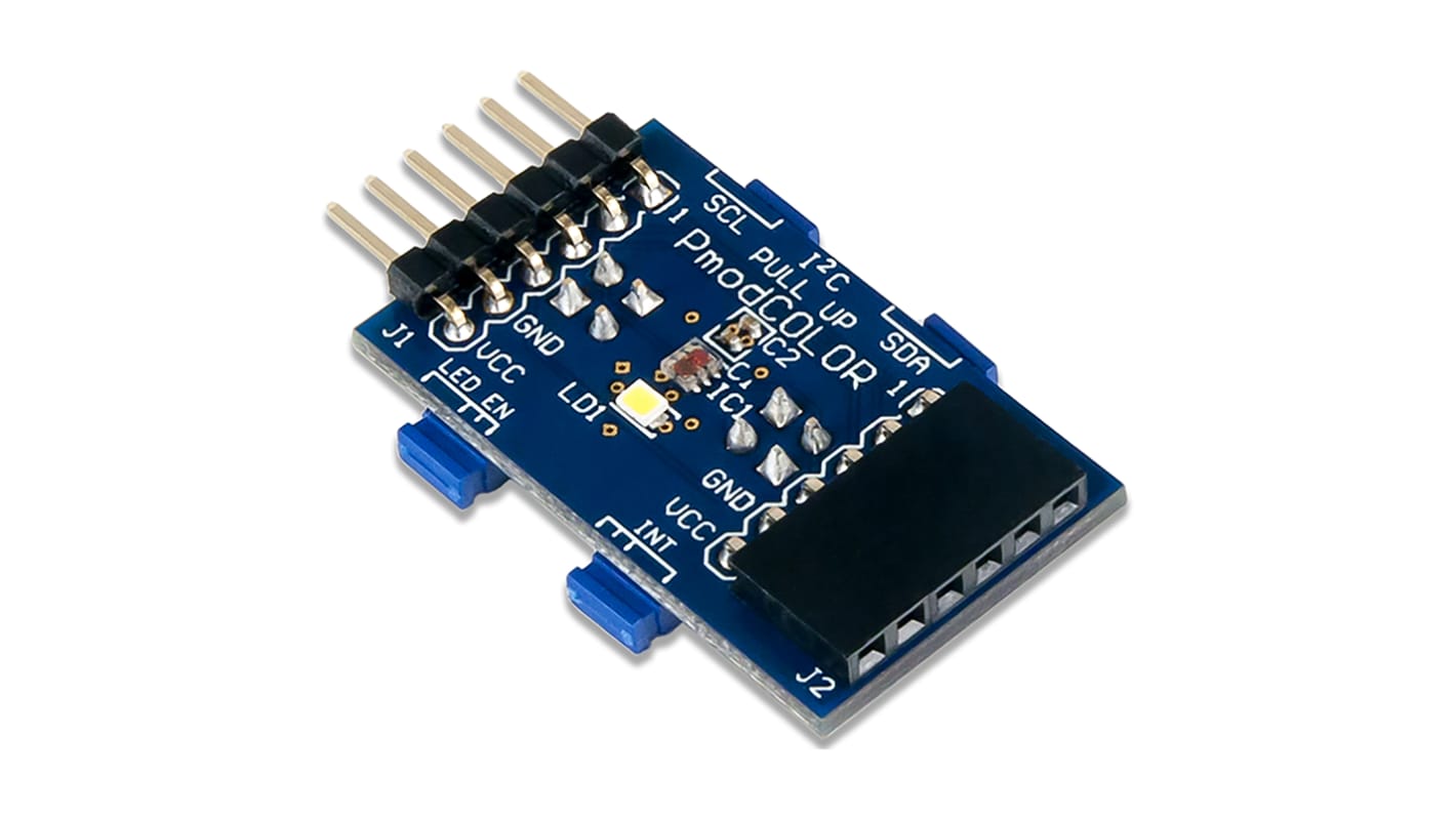 Digilent Pmod COLOR: Color Sensor Module I2C, SPI Expansion Module