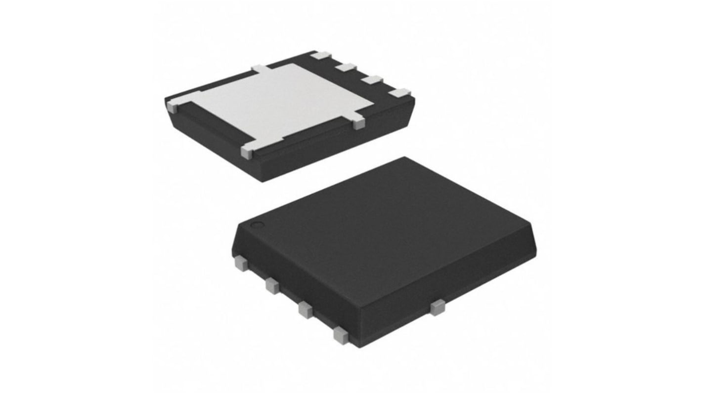 MOSFET onsemi, canale N, 3,9 mΩ, 145 A, DFN, Montaggio superficiale